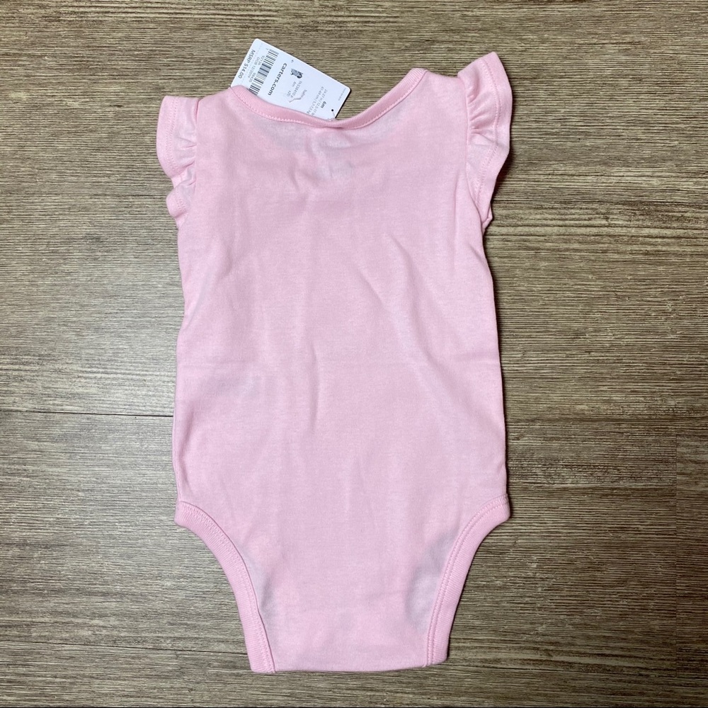Carter’s Peas Out I’m With My Uncle Bodysuit - Picture 2 of 2